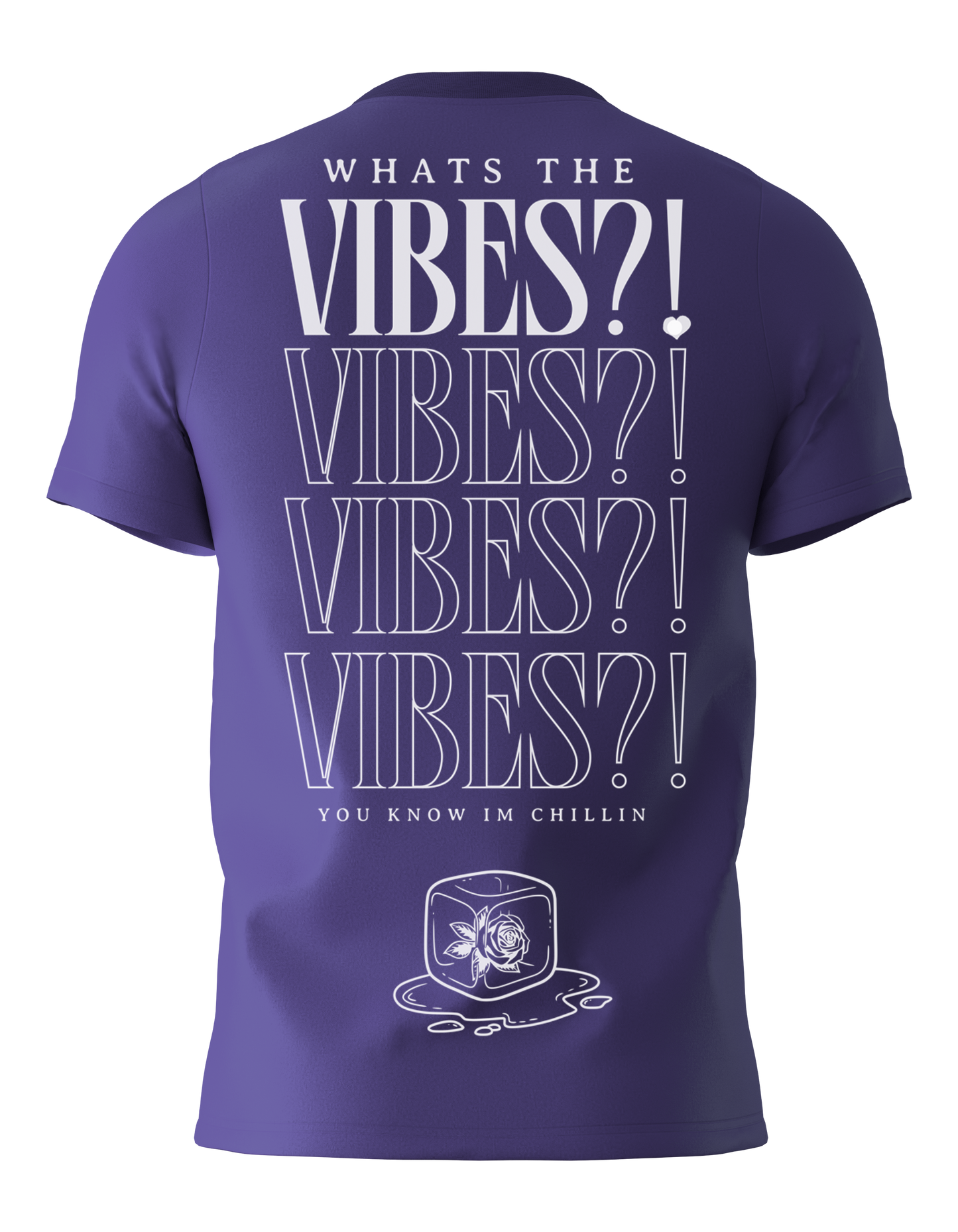 PURPLE - "Whats the Vibes?!" T-Shirt