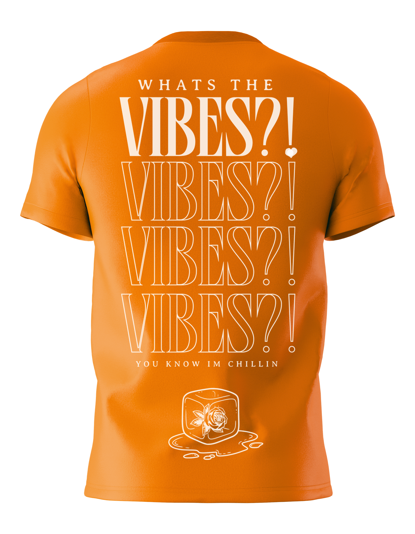 ORANGE - "Whats the Vibes?!" T-Shirt