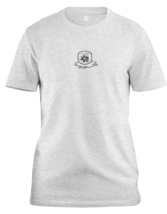 Heather GREY - "Whats the Vibes?!"  T-Shirt