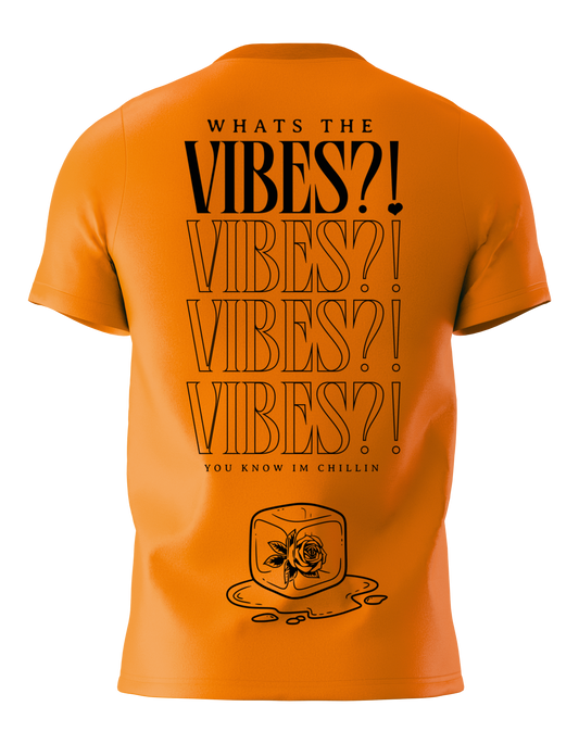 ORANGE - "Whats the Vibes?!" T-Shirt